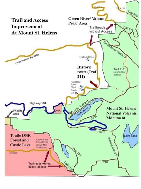 Access Improvement at Mount St Helens